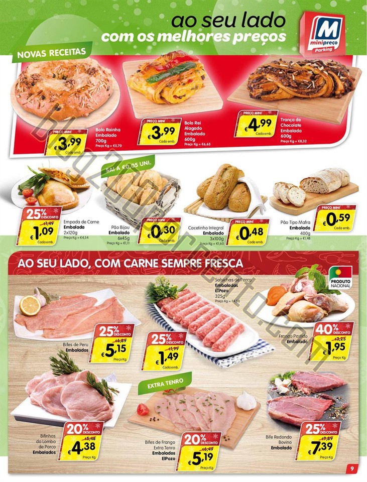 Antevisão Folheto MINIPREÇO Parking de 26 novemb