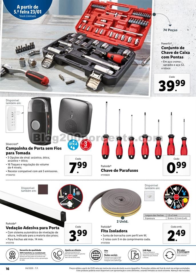 Antevisão Folheto LIDL Promoções de 20 a 26 jan