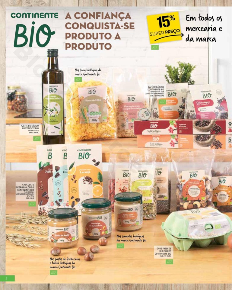 Antevisão Folheto CONTINENTE Bio &amp; Saudável prom
