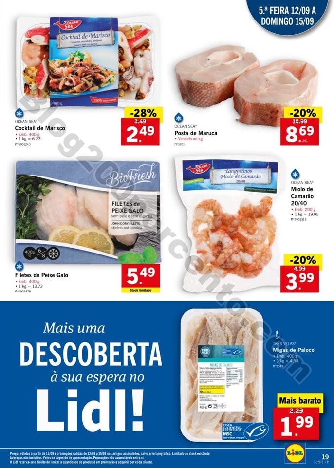 Antevisão Folheto LIDL Promoções a partir de 9 
