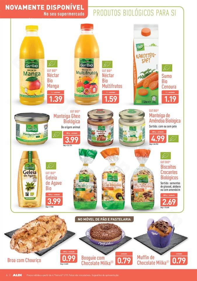 Antevisão Folheto ALDI Promoções a partir de 6 