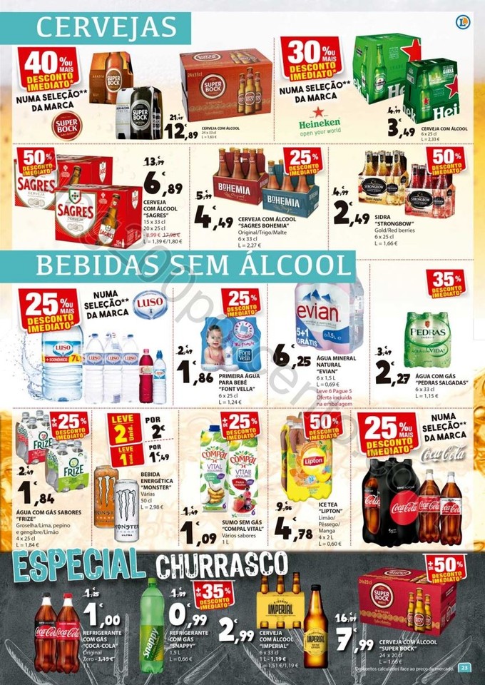 Antevisão Folheto E-LECLERC Promoções de 25 abr