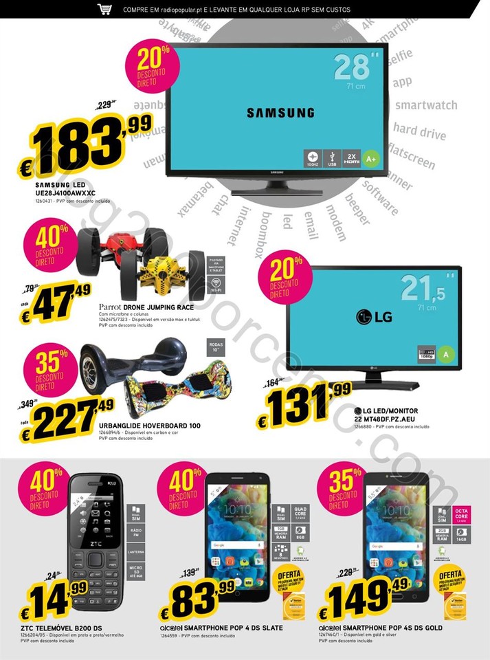 Antevisão Folheto RADIO POPULAR Promoções de 23