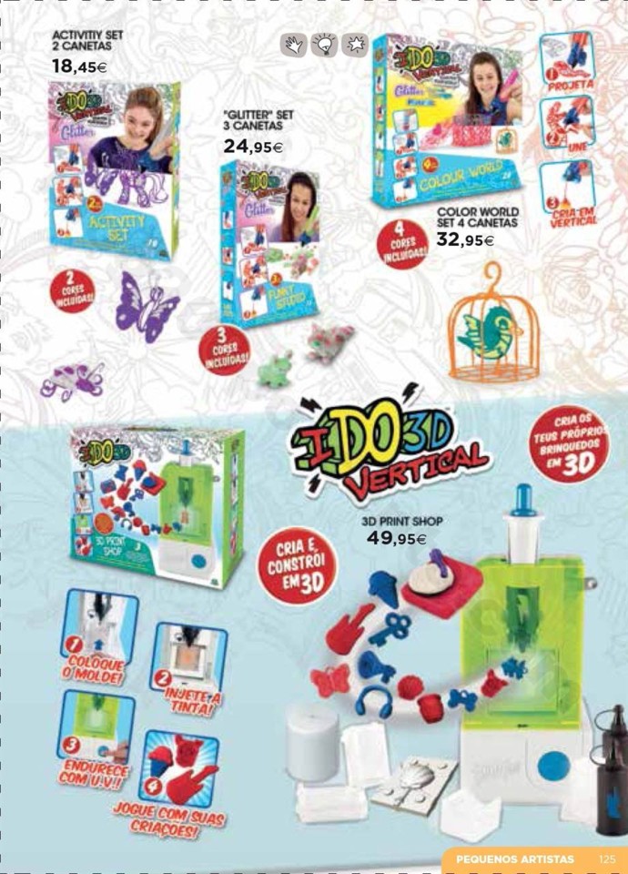 Antevisão Folheto Brinquedos Natal El Corte Ingl