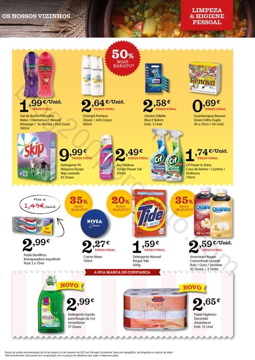 Antevisão Folheto AMANHECER Promoções de 24 jan