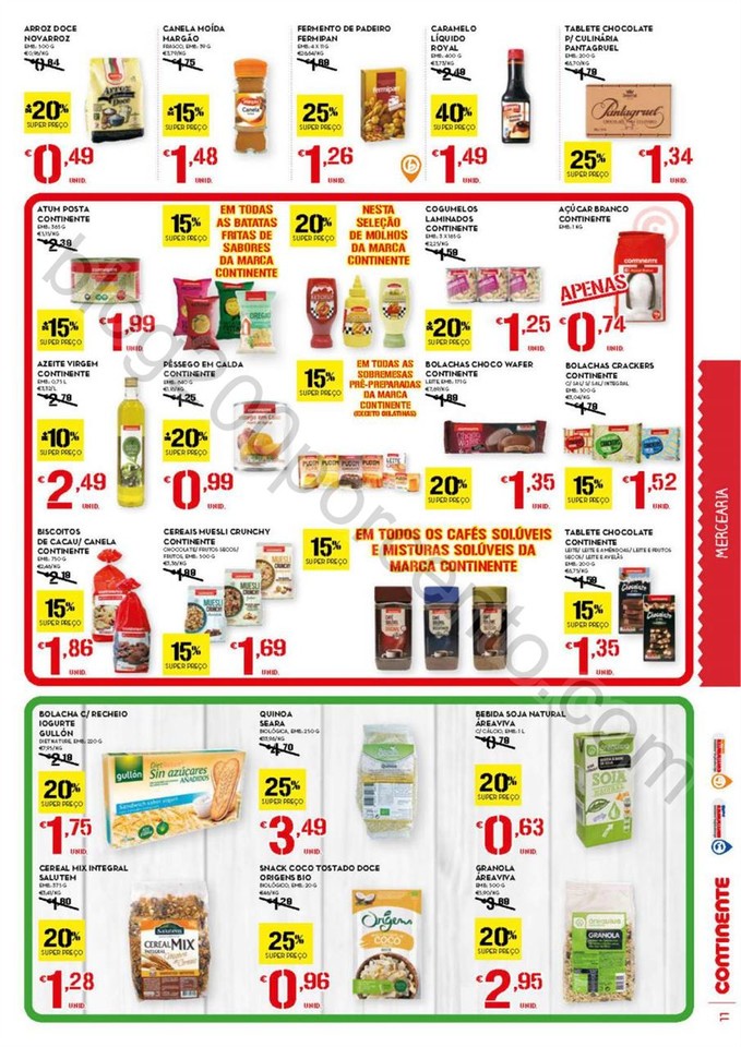Antevisão Folheto CONTINENTE Promoções de 13 a 