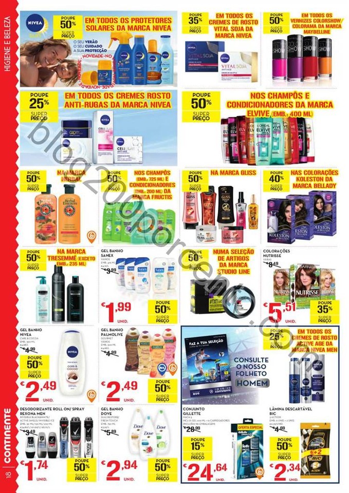 Antevisão Folheto CONTINENTE - MODELO Madeira de 