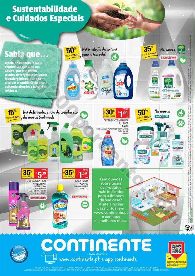 Antevisão Folheto CONTINENTE Extra Limpeza Promo