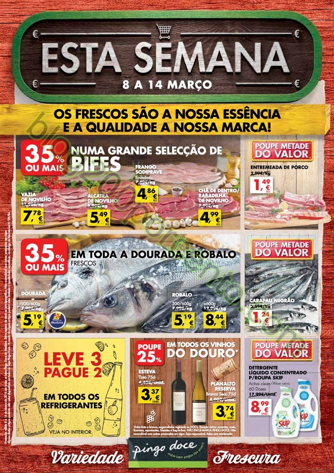 Antevisão Folheto PINGO DOCE Madeira de 8 a 14 ma