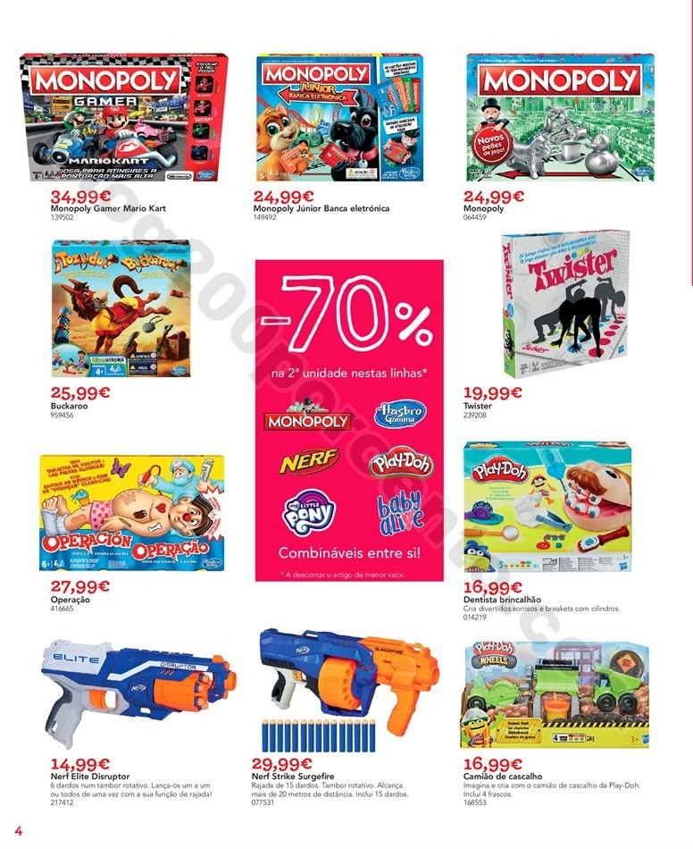 Especial Páscoa 70% desconto TOYSRUS Promoções 