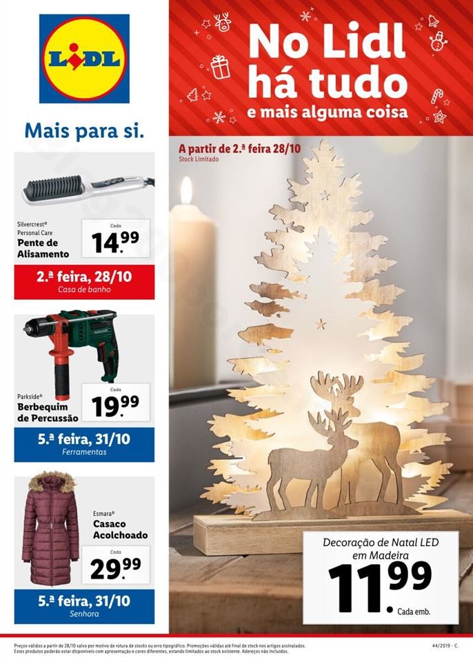 Antevisão Folheto LIDL Promoções a partir de 28
