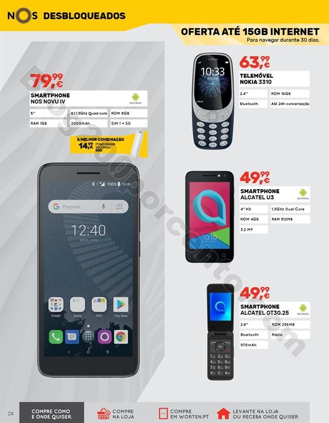 Antevisão Folheto WORTEN Mobile Promoções de 27