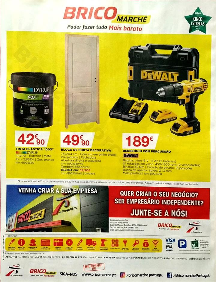 bricomarche natal promoções de 12 a 24 dezembro_