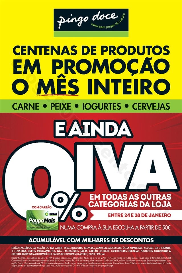 Antevisão Folheto PINGO DOCE Fim de semana promo