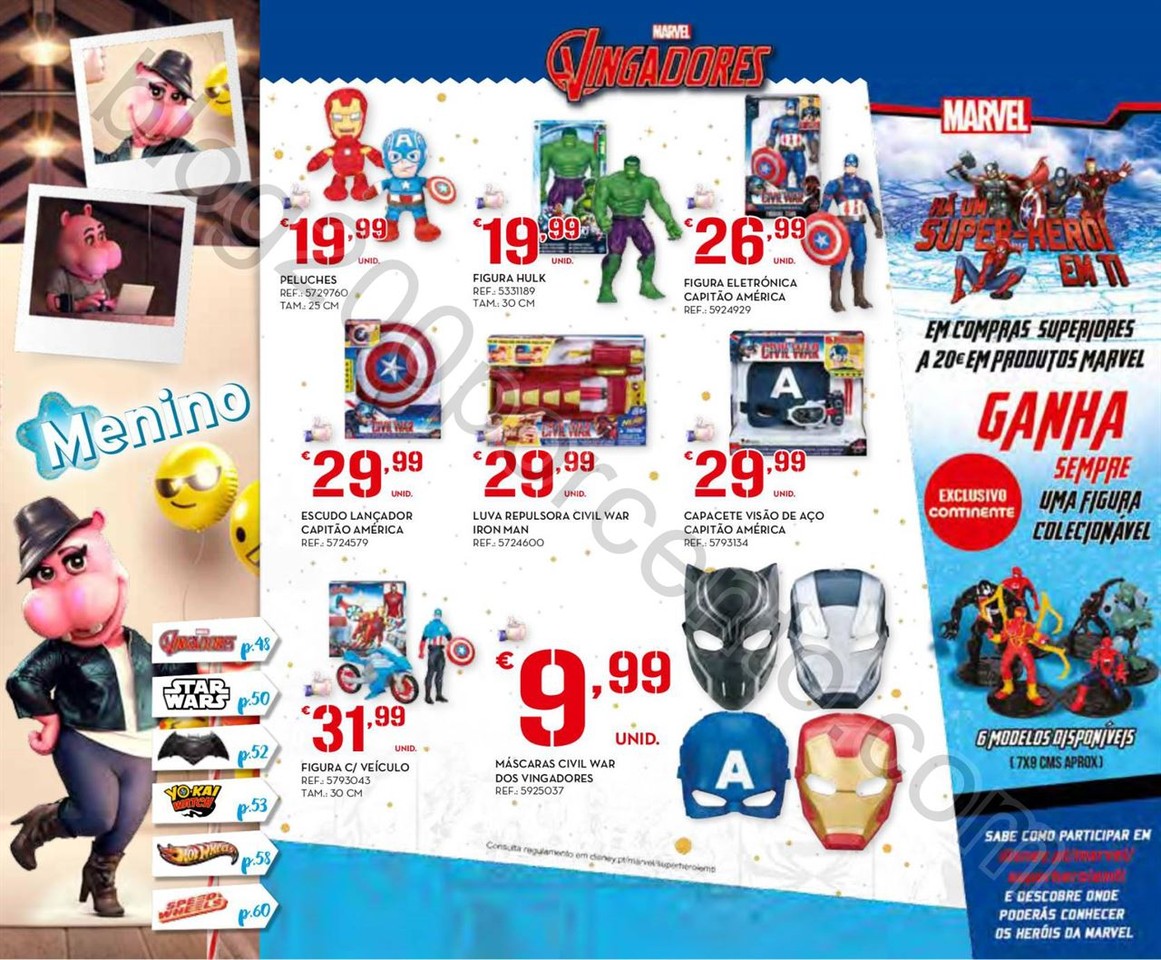 Catálogo Brinquedos CONTINENTE Promoções de 14 