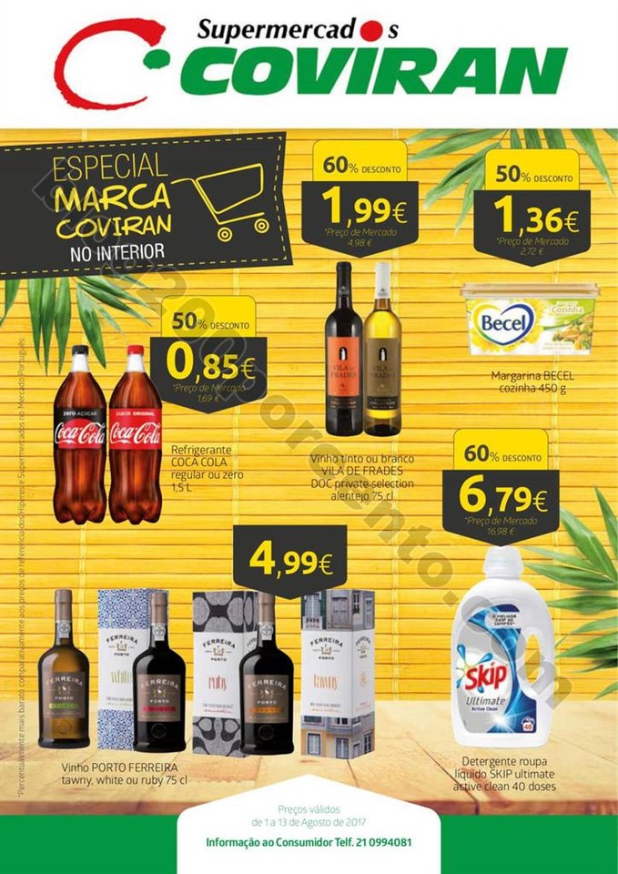 Antevisão Folheto COVIRAN Promoções de 1 a 13 a