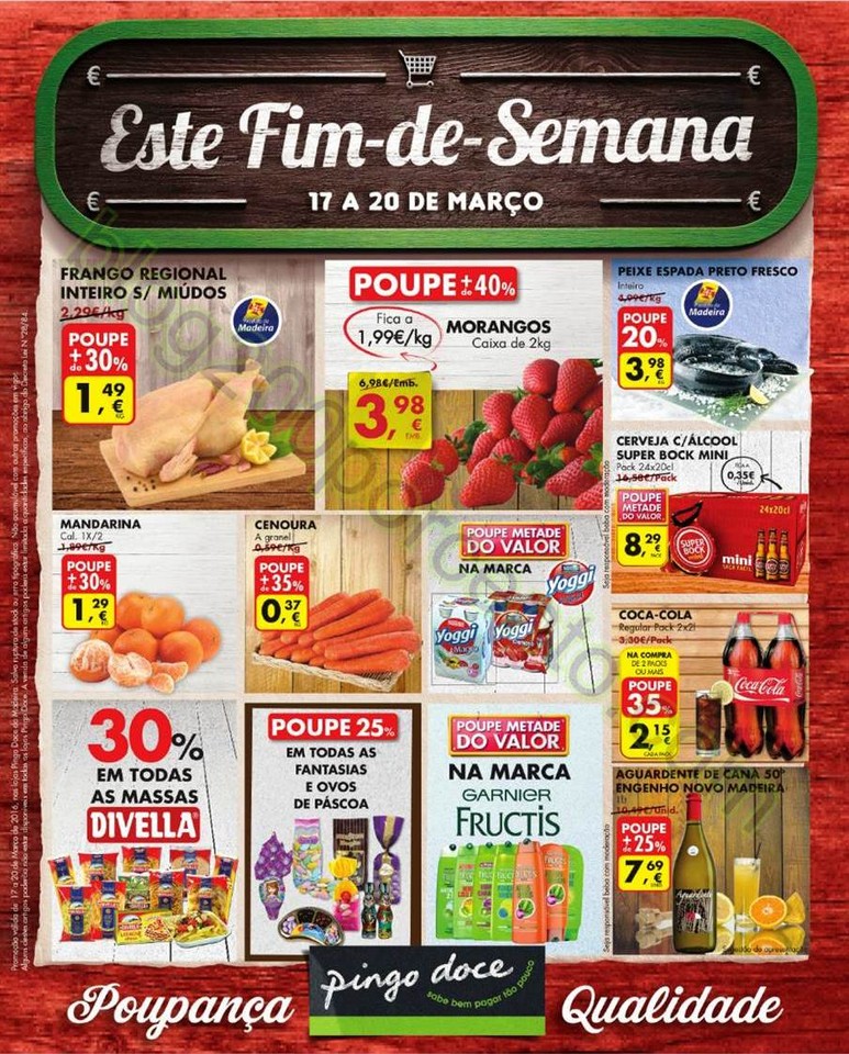Novo Folheto PINGO DOCE Madeira Fim de seman de 17