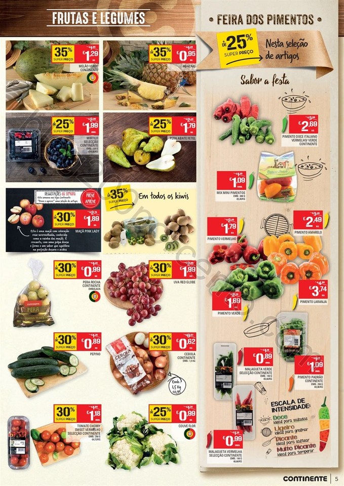 Antevisão Folheto CONTINENTE Promoções de 16 a 