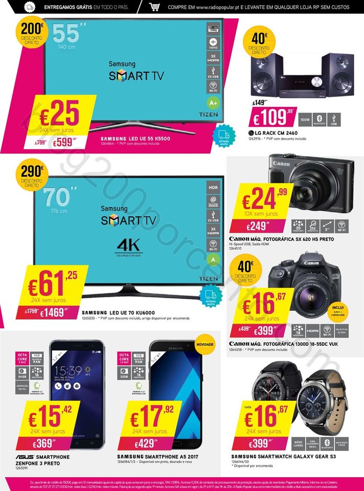 Antevisão Folheto RADIO POPULAR Promoções de 31