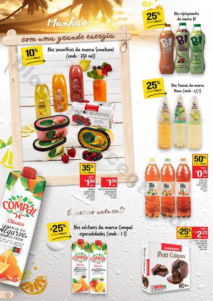 Antevisão Folheto CONTINENTE Gelados e Refrigeran