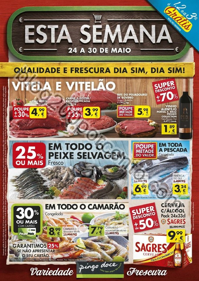 Antevisão Folheto PINGO DOCE Promoções de 24 a 