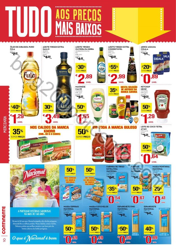 Antevisão Folheto CONTINENTE Promoções de 27 se