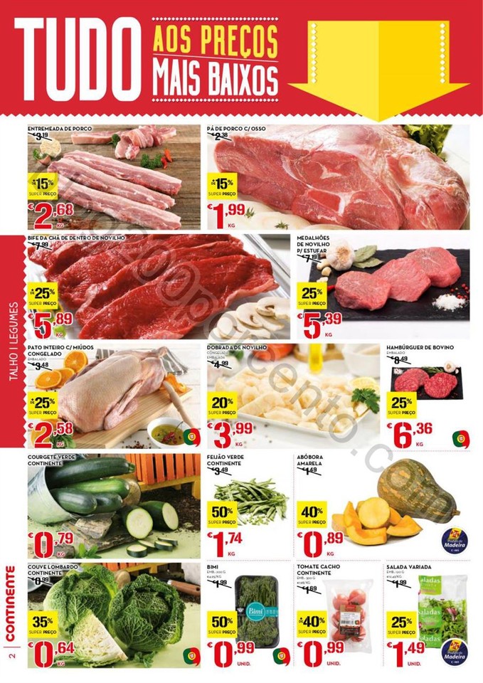 Antevisão Folheto CONTINENTE Madeira promoções 