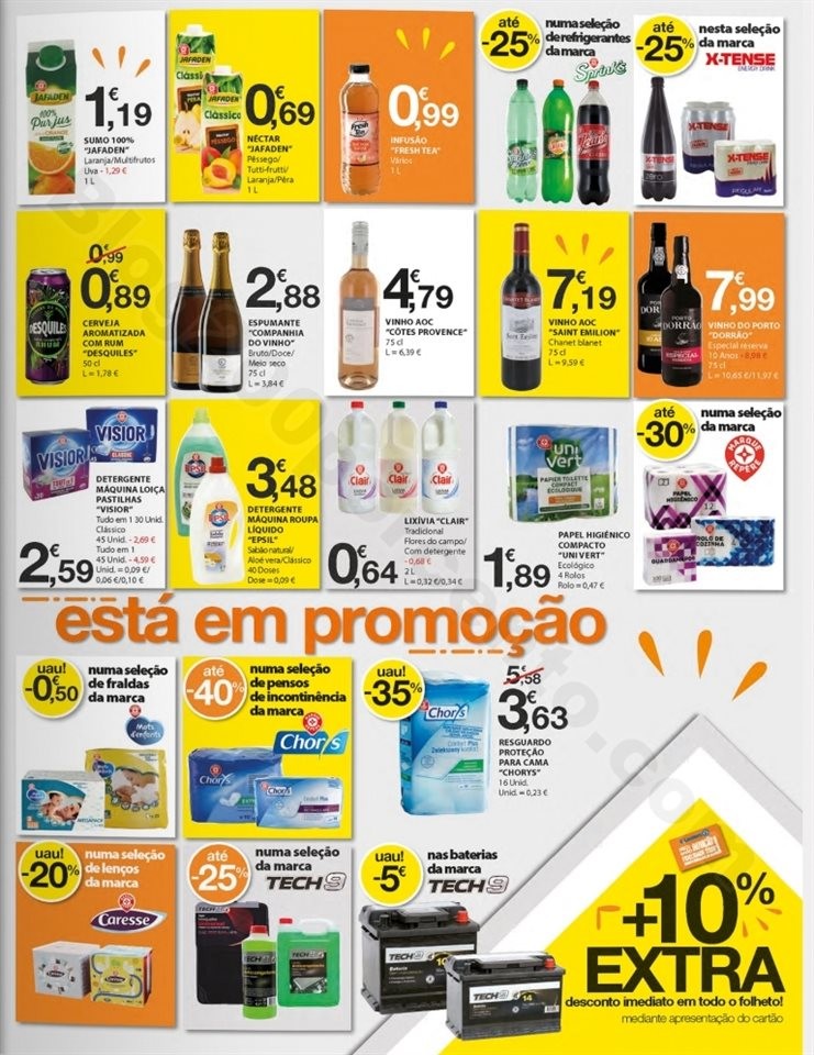 Antevisão Folheto E-LECLERC Aniversário promoç