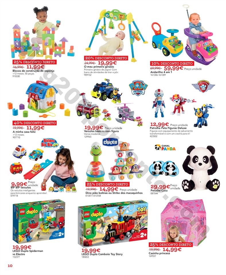Antevisão Folheto TOYSRUS Promoções de 9 a 22 m
