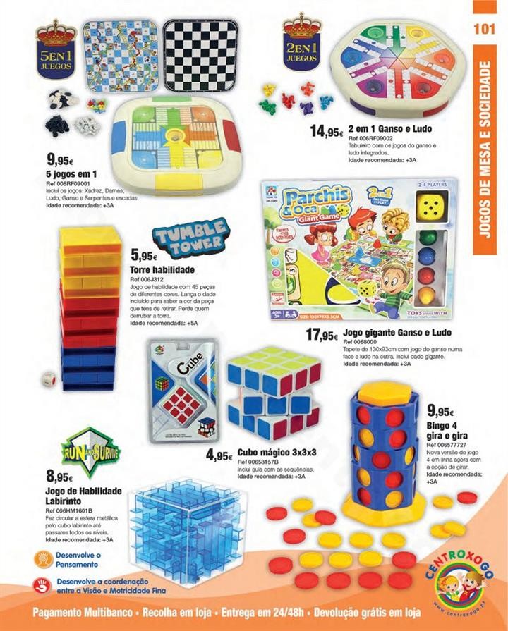 Antevisão Folheto CENTROXOGO Brinquedos Natal p (