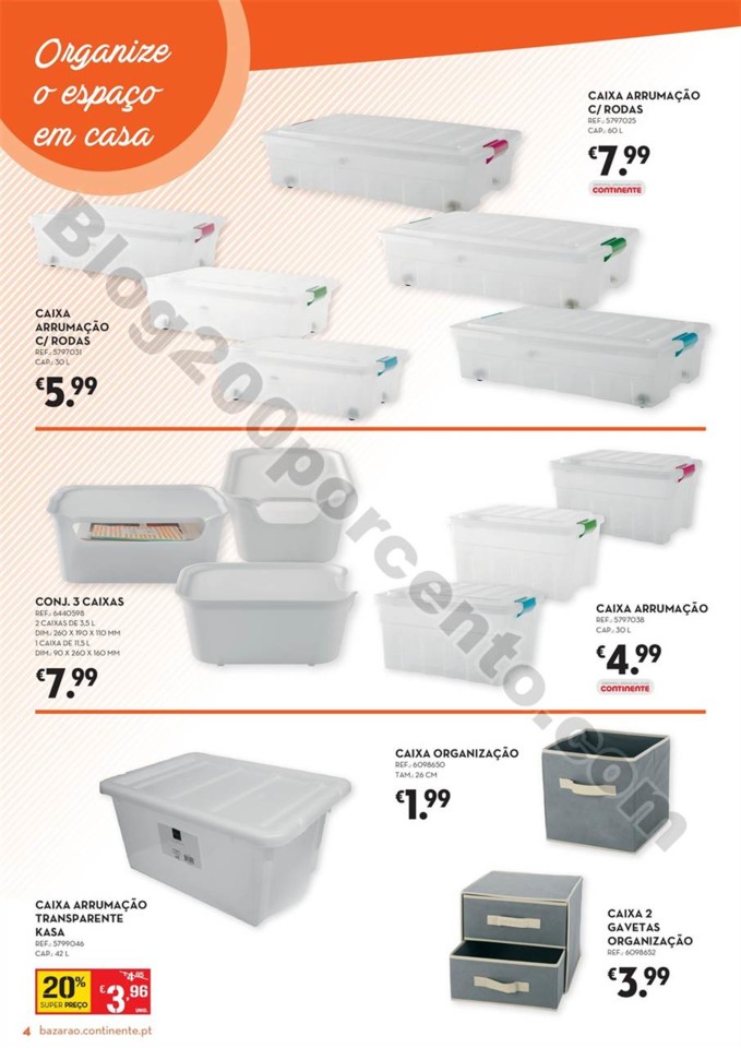Antevisão Folheto CONTINENTE Bazarão promoções