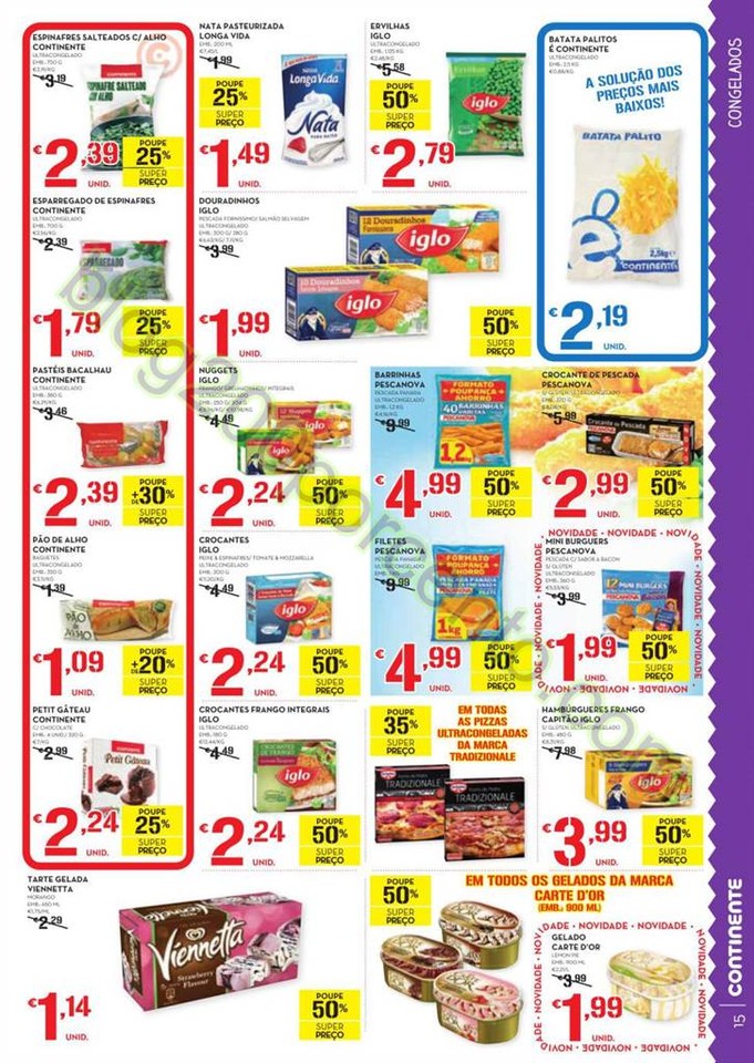 Antevisão Folheto MODELO - CONTINENTE Madeira de 