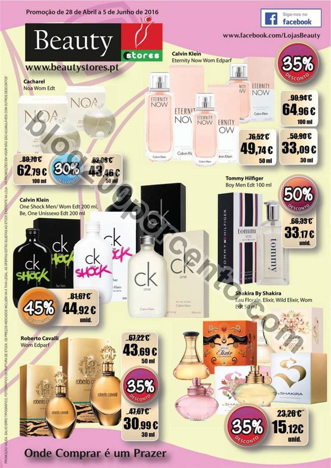 Novo Folheto BEAUTY STORES Promoções de 28 abril