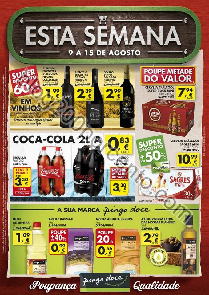 Antevisão Folheto PINGO DOCE Promoções de 9 a 1