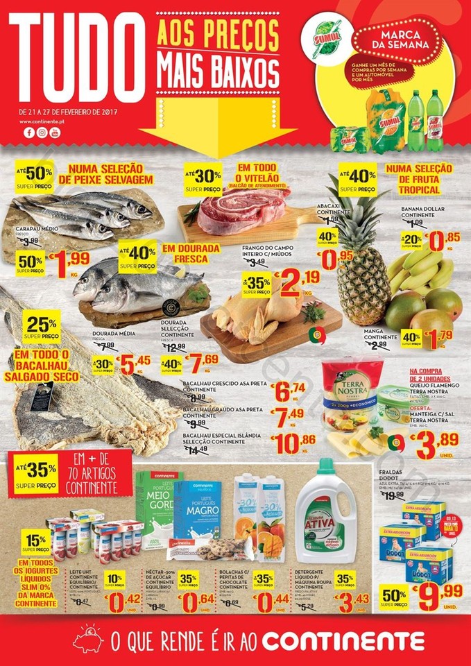 Antevisão Folheto CONTINENTE Promoções de 21 a 