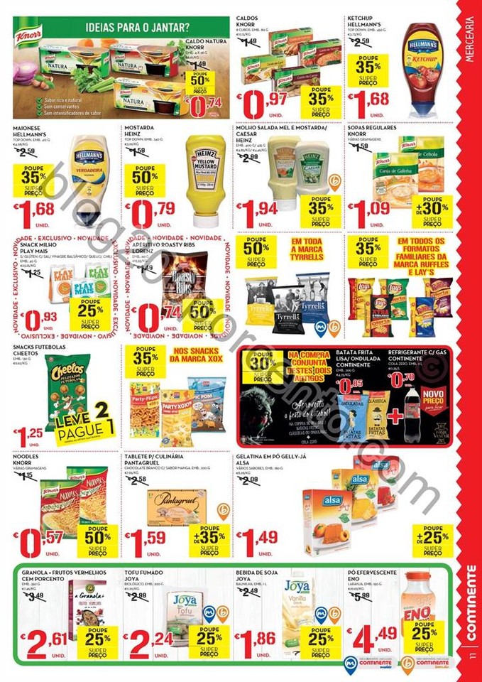 Antevisão Folheto CONTINENTE promoções de 14 a 