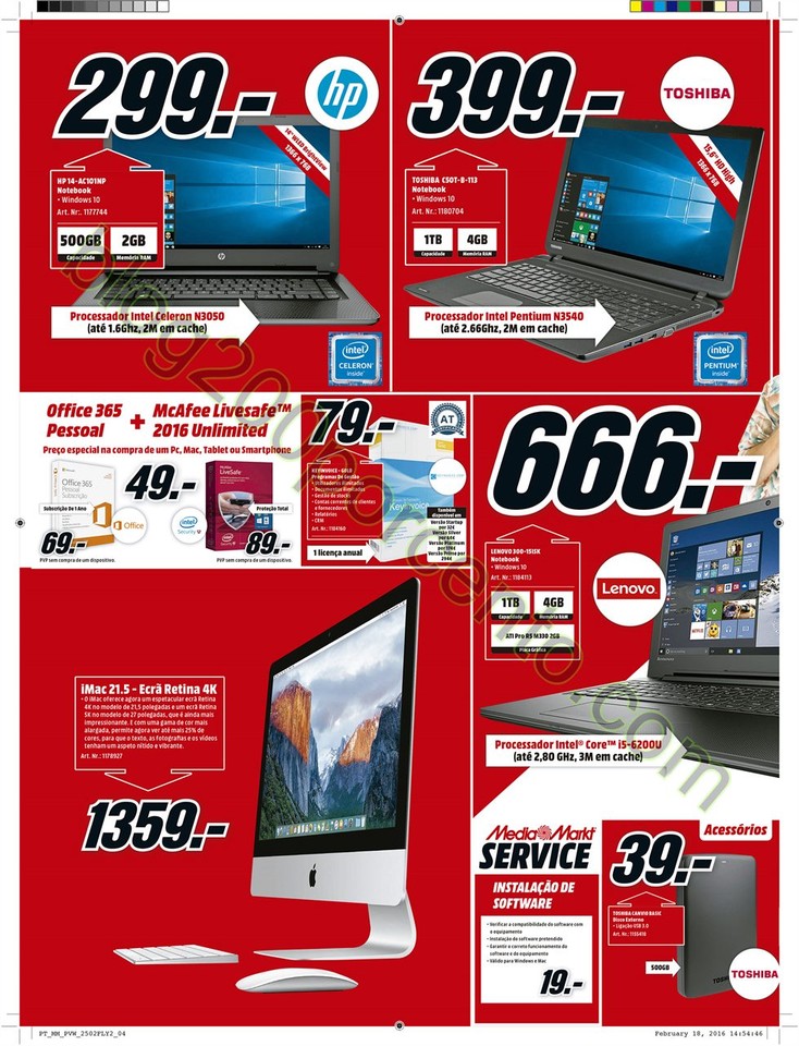 Antevisão Folheto MEDIA MARKT Nacional Promoçõe