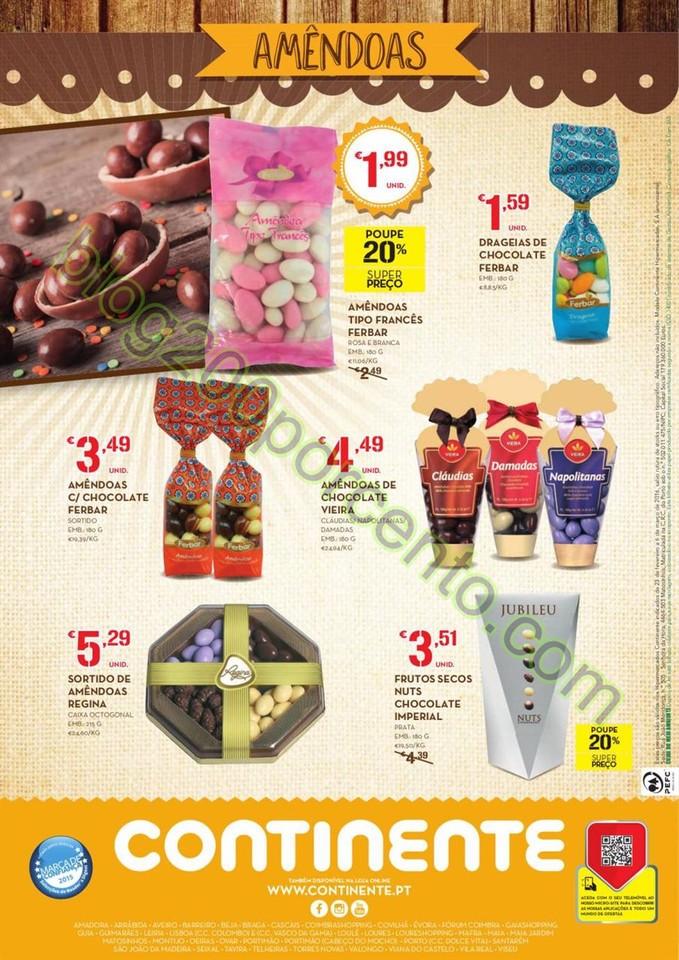 Antevisão Folheto CONTINENTE Deliciosos Pecados d