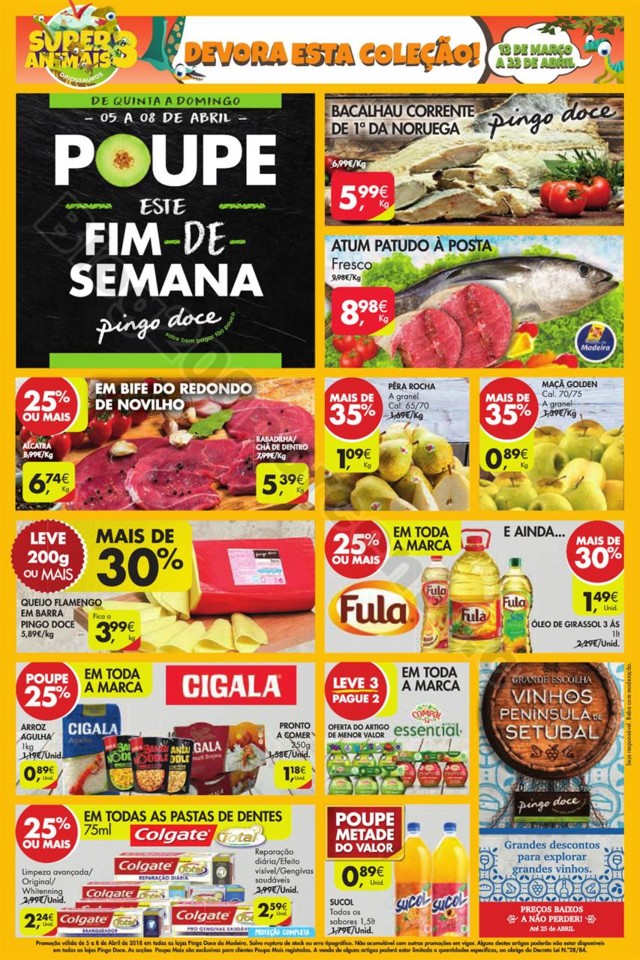 Antevisão folheto PINGO DOCE Fim de semana promo