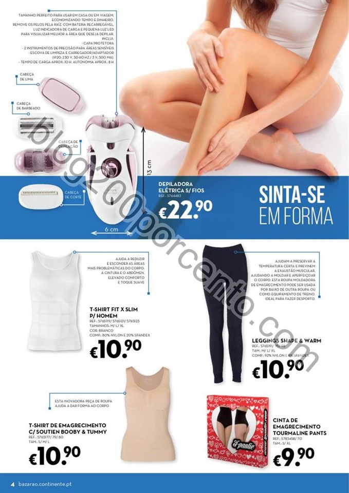 Antevisão Folheto CONTINENTE Bazarão promoções