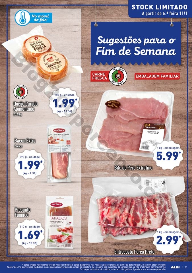 Antevisão Folheto ALDI Promoções a partir de 9 