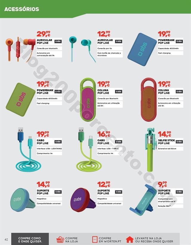 Antevisão Folheto WORTEN Mobile Promoções de 30