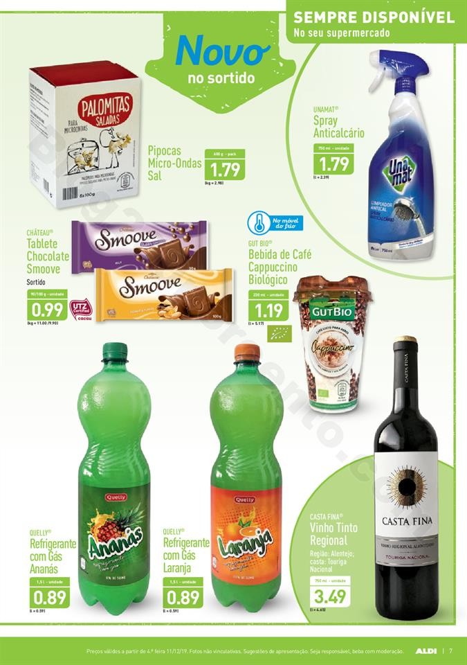 Antevisão Folheto ALDI Promoções a partir de 11