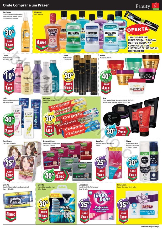 Novo Folheto BEAUTY STORES Promoções até 31 dez