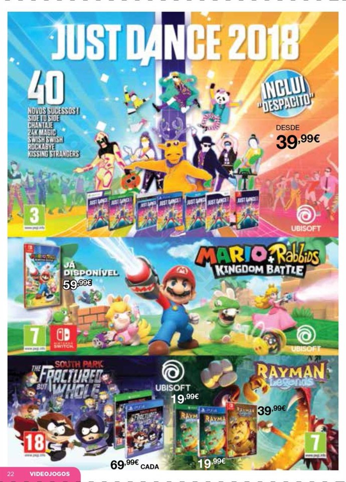 Antevisão Folheto Brinquedos Natal El Corte Ingl