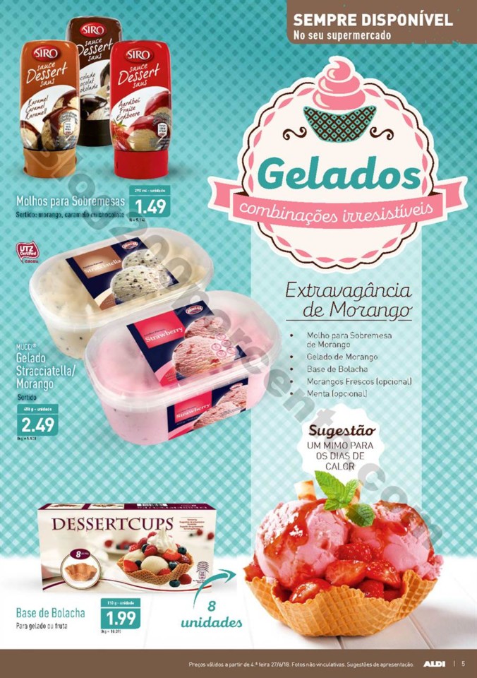 Antevisão Folheto ALDI Promoções a partir de 27