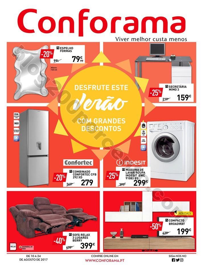 Antevisão Folheto CONFORAMA Promoções de 10 a 2
