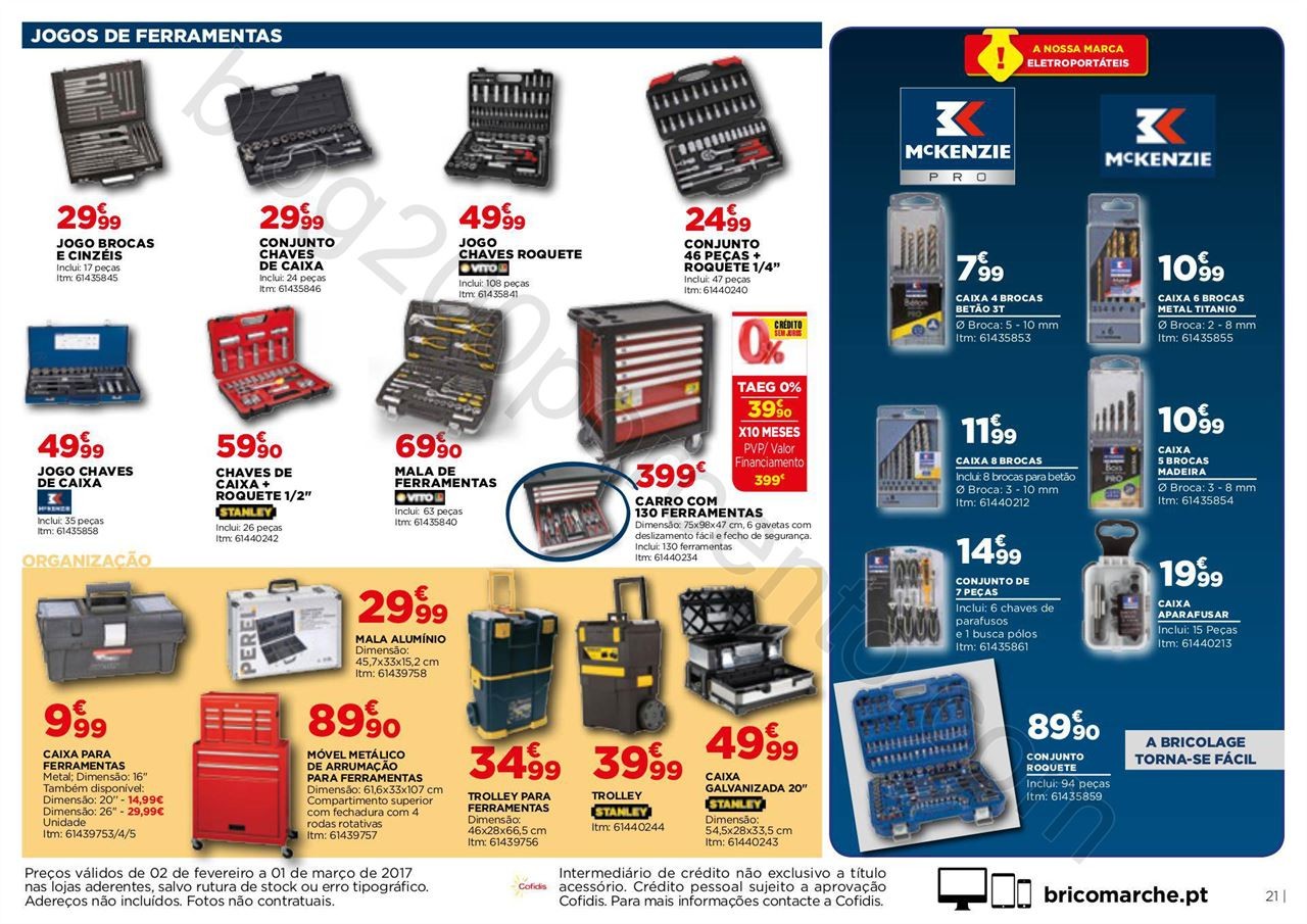 Antevisão Folheto BRICOMARCHÉ Promoções de 2 f