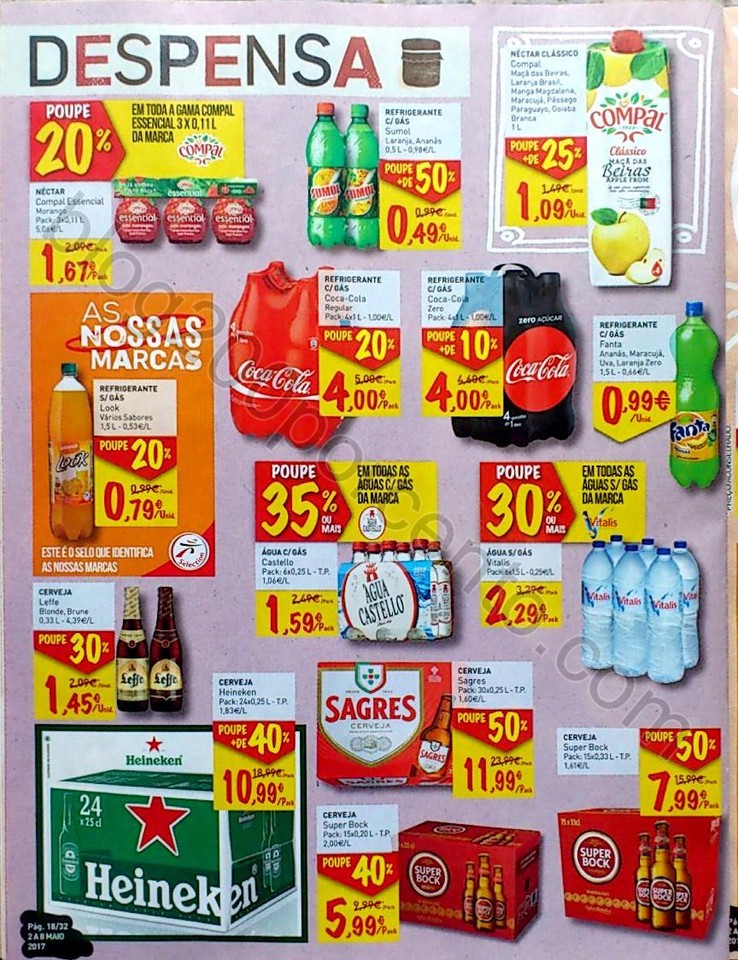 Intermarché antevisão Folheto promoções de 2 a