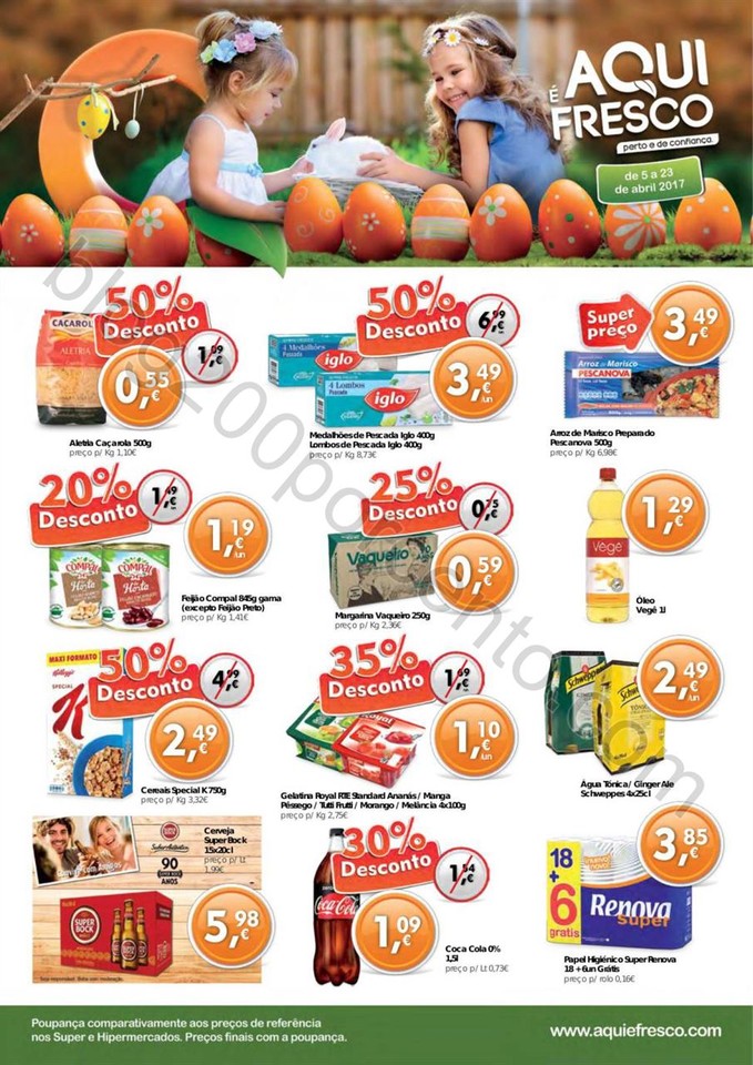 Antevisão Folheto AQUI É FRESCO Promoções de 5